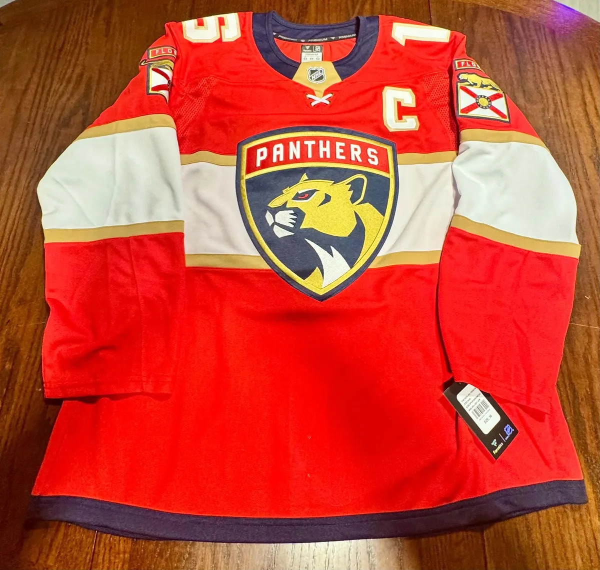 Alexander Barkov Red Fanatics Premium Pro Jersey
