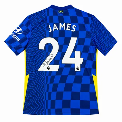Reece James Signed Chelsea FC Home Jersey – 2021/22 Season