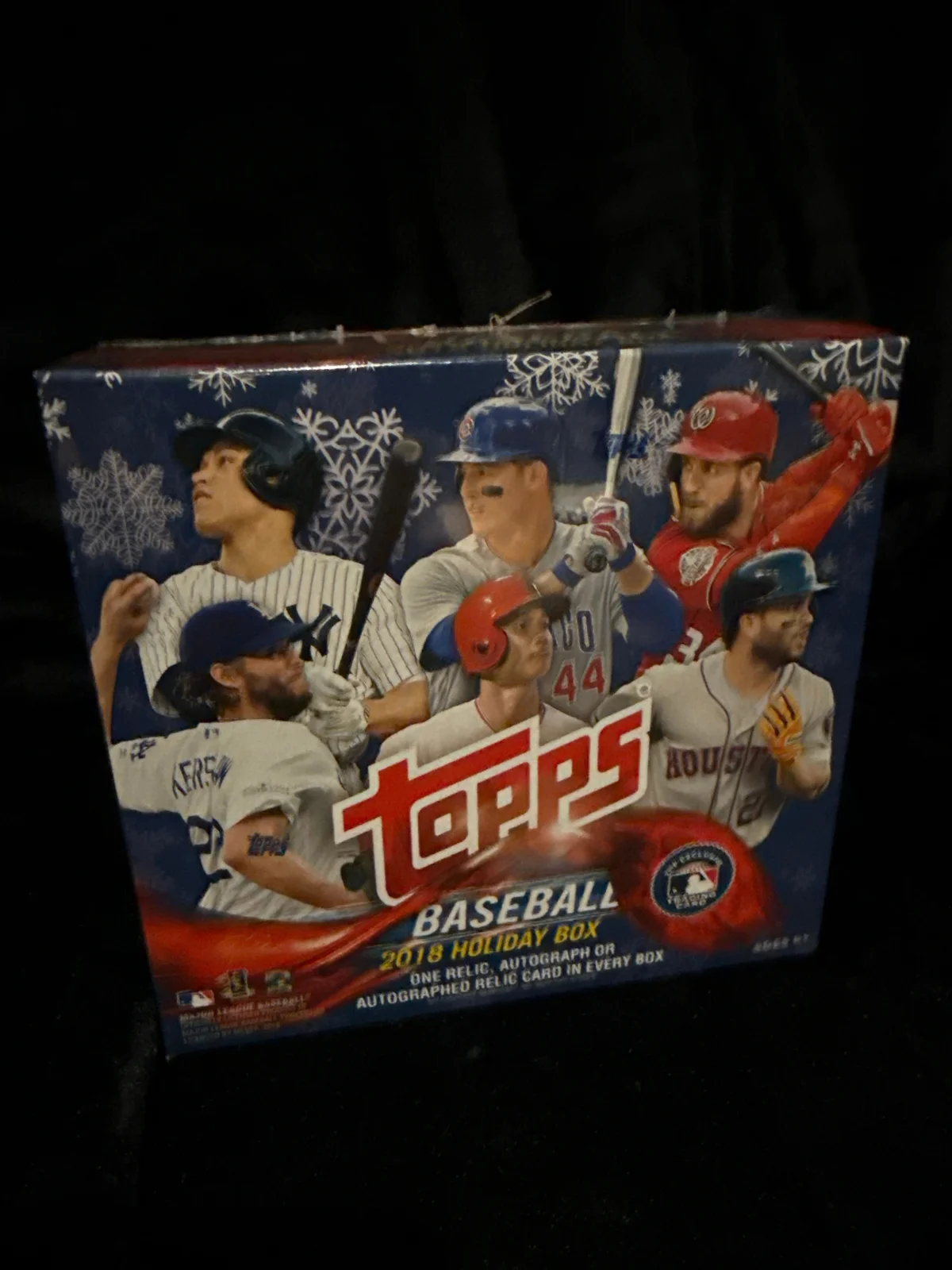 2018 Topps baseball holiday box 