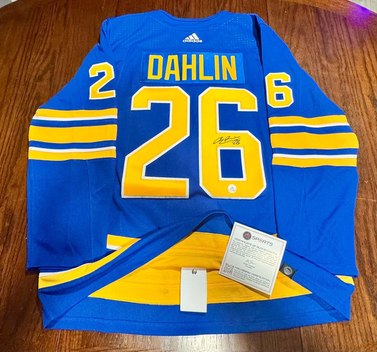 Rasmus Dahlin Blue Adidas Pro Jersey