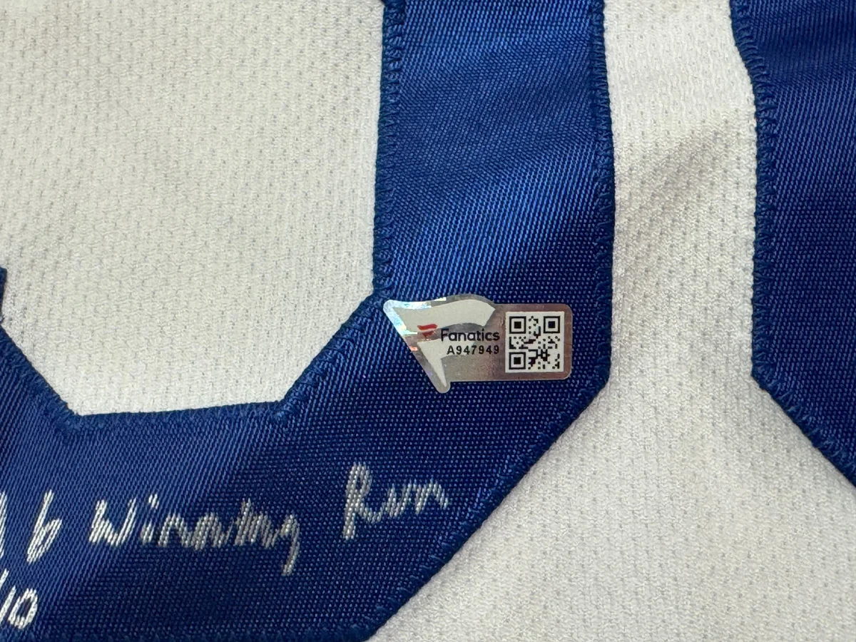Mookie Betts Signed & Inscribed 2020 Dodgers World Series Jersey – LE #1 of 10