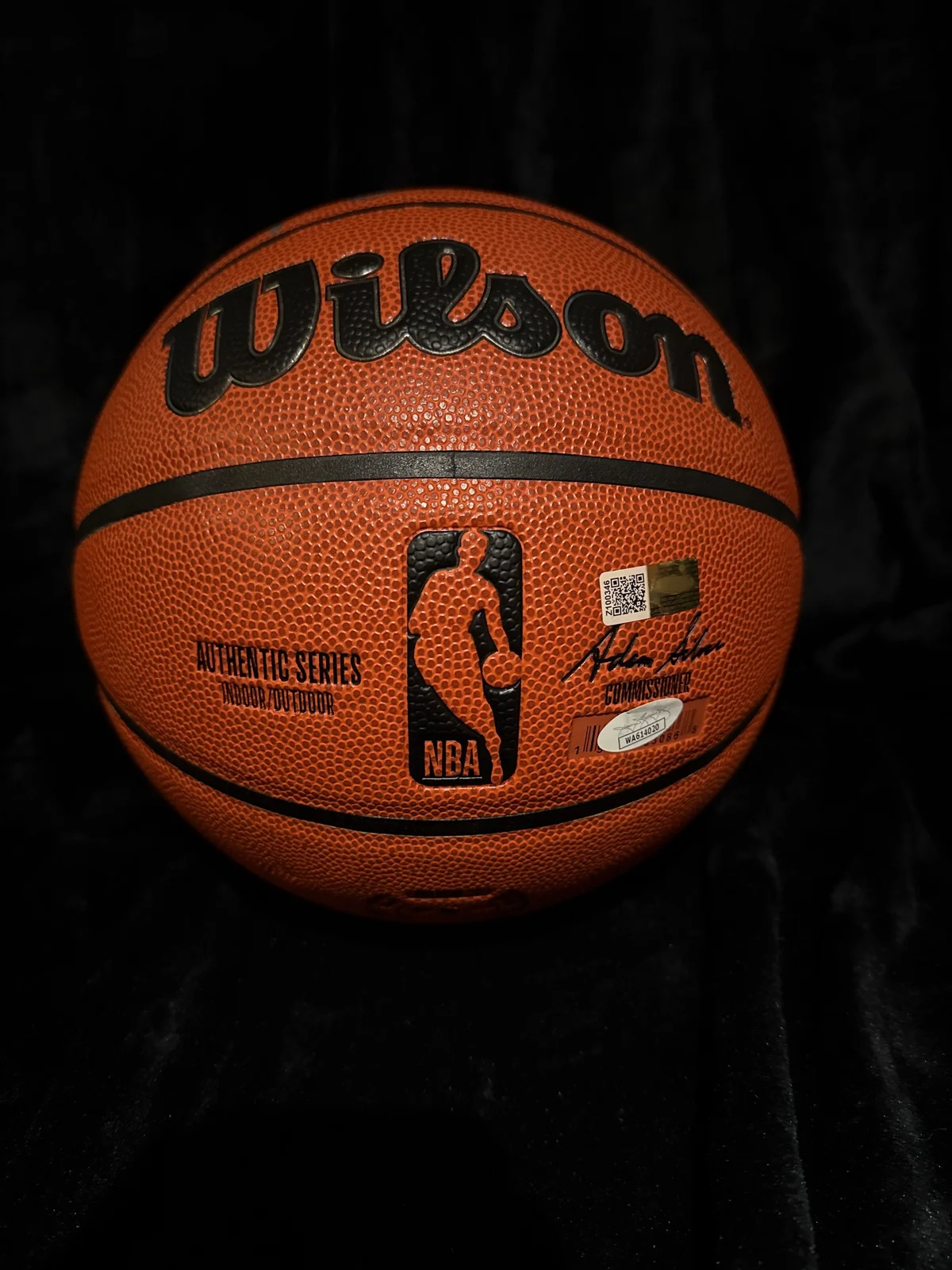 Dennis Rodman signed basketball  photo 2