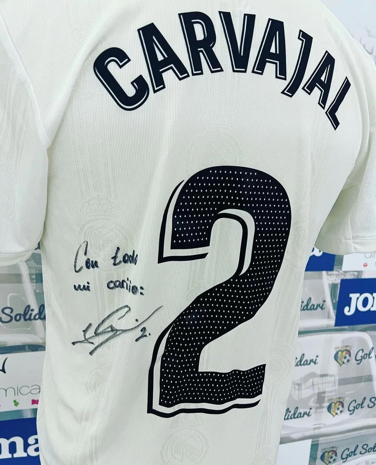 Dani Carvajal Signed 2022/23 Real Madrid Player Issue