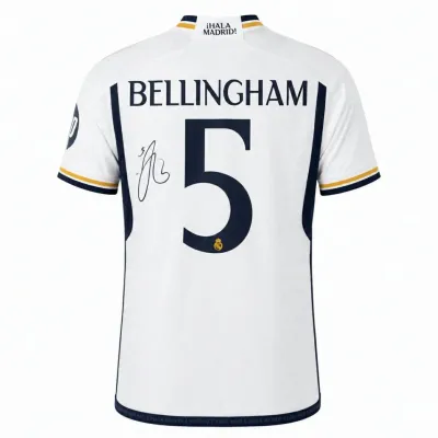 Jude Bellingham Signed Real Madrid Jersey – 2023/24 Player Issue Kit