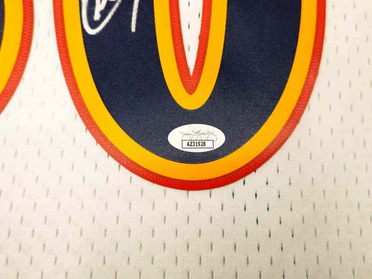 Stephen Curry Signed Golden State Warriors Mitchell & Ness Jersey - JSA Authenticated