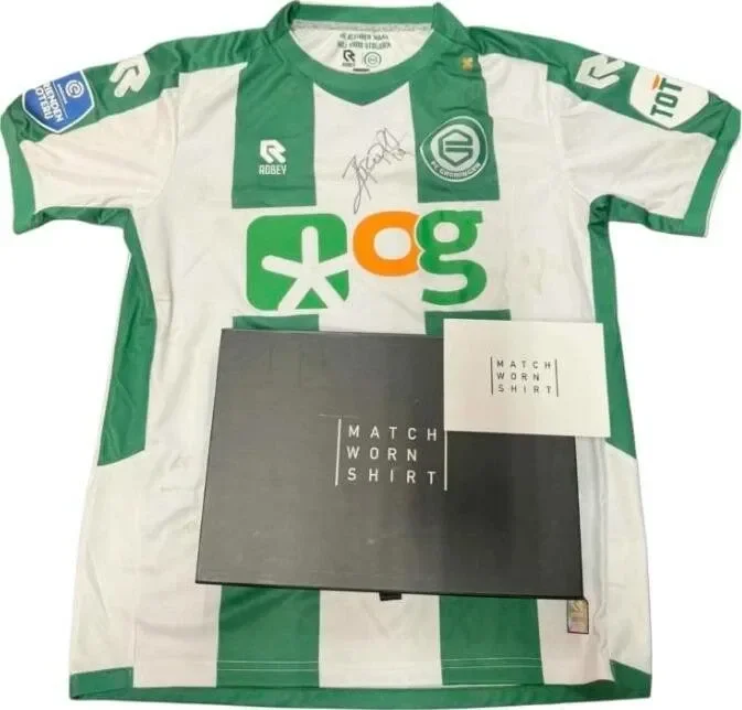 Ricardo Pepi Match-Worn and Signed FC Groningen Jersey – Eredivisie 2022/23