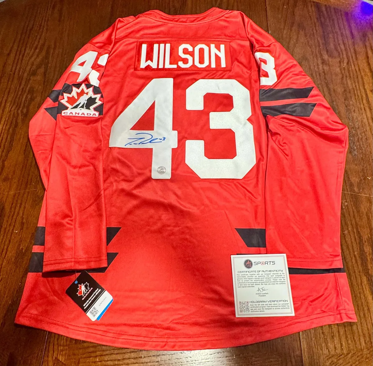 Tom Wilson Red Bauer 2026 Olympics Replica photo 2