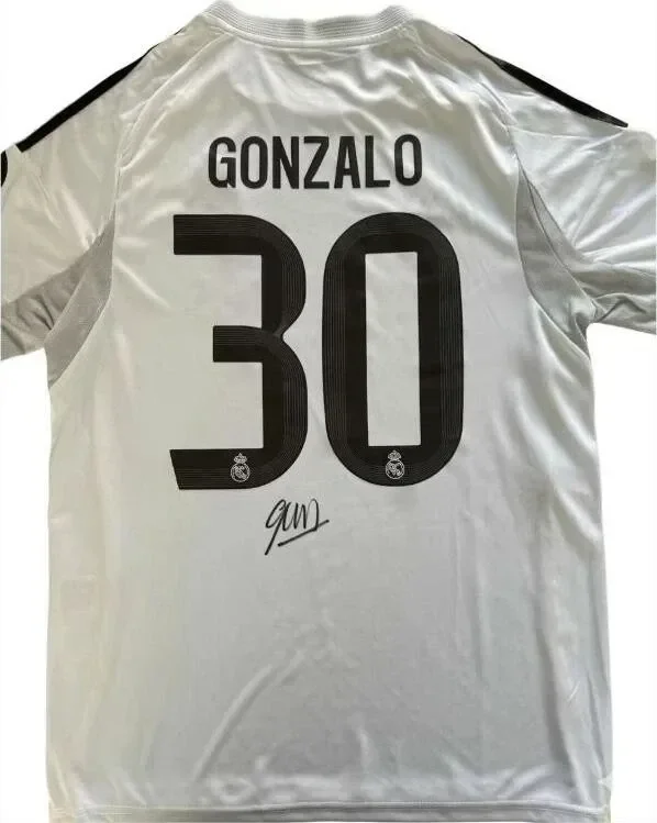 Gonzalo García Signed Real Madrid 2025/26 Jersey