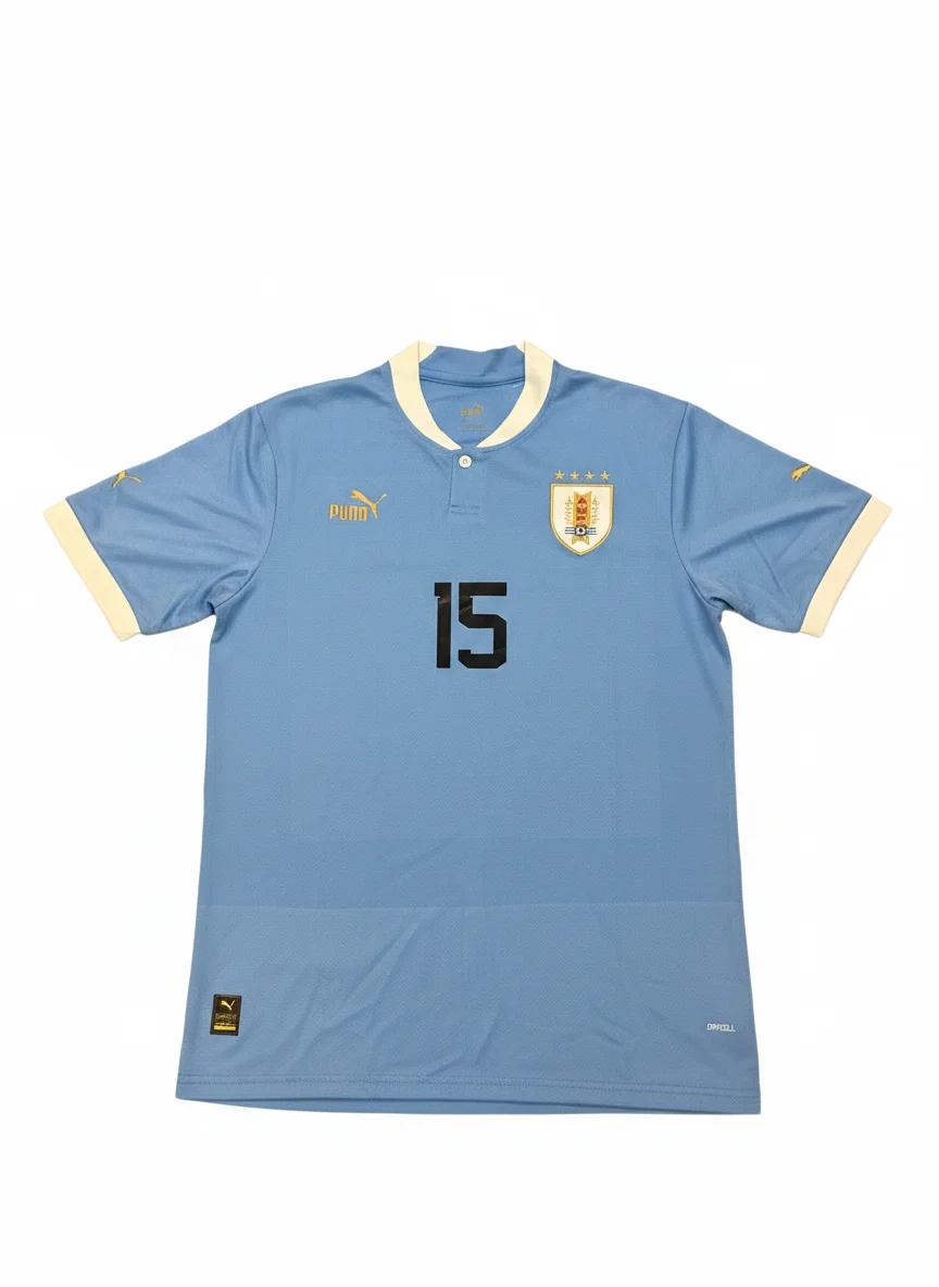 Federico Valverde Signed Uruguay National Team Jersey