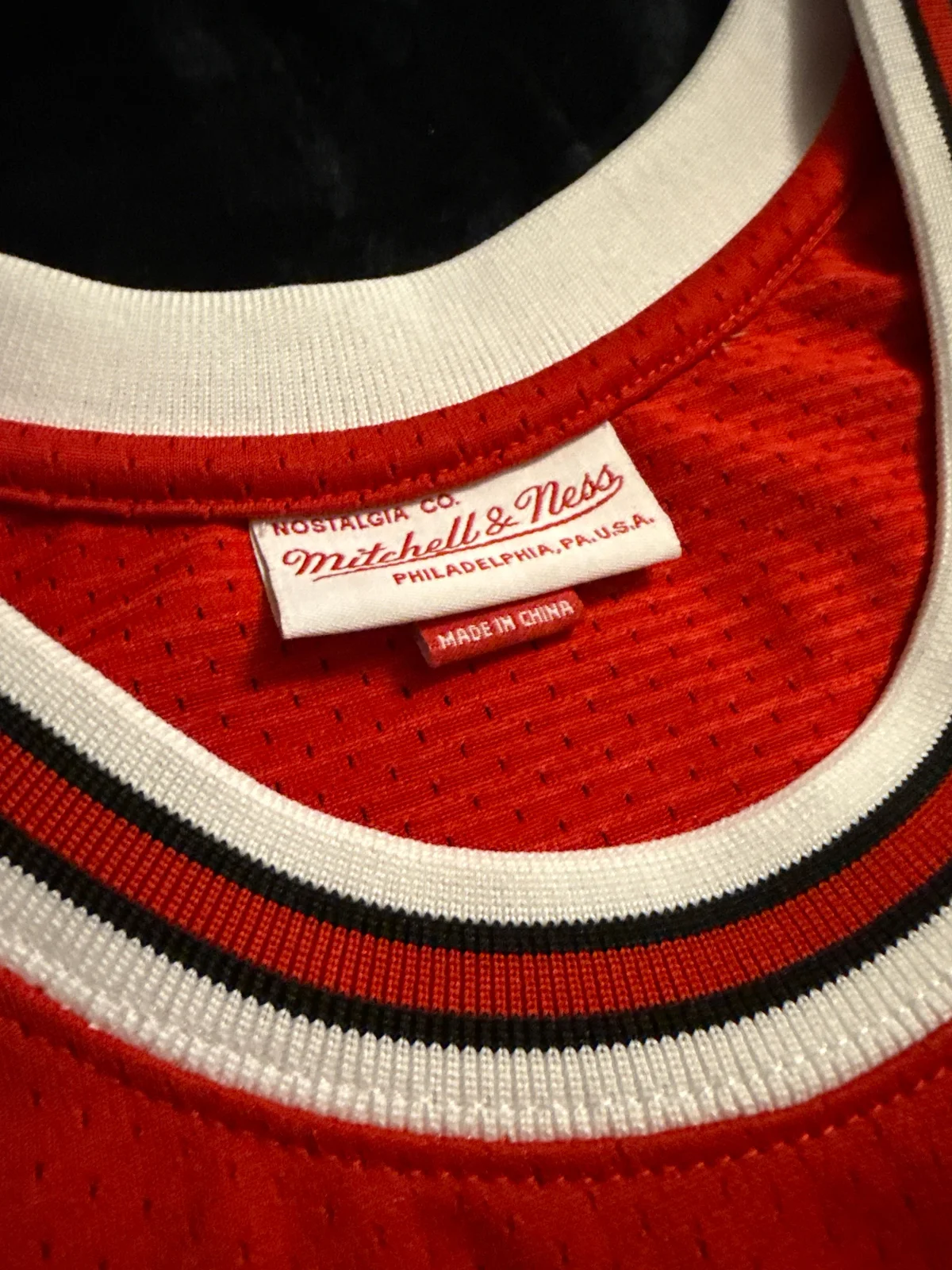 Michael Jordan signed with inscription “HOF” and patch jersey photo 4