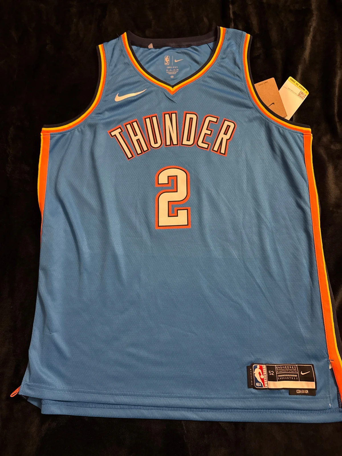 Shai Gilgeous- Alexander signed finals jersey- SGA photo 2