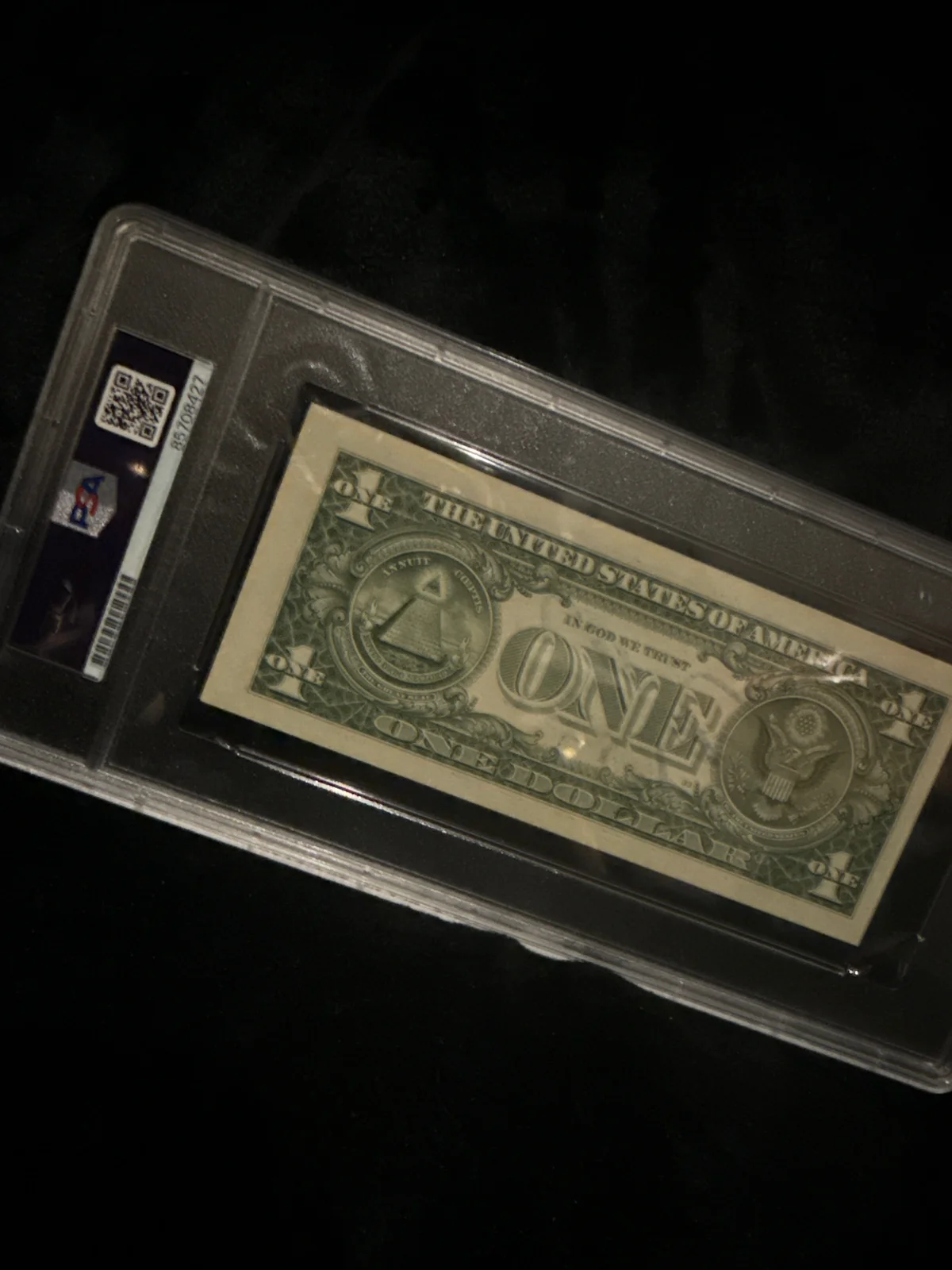 Dennis Rodman signed $1 bill  photo 3
