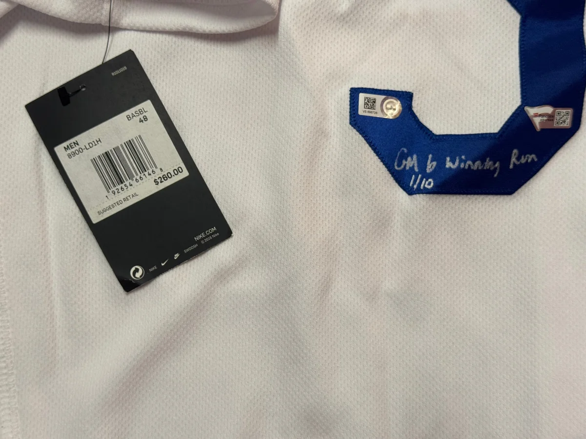 Mookie Betts Signed & Inscribed 2020 Dodgers World Series Jersey – LE #1 of 10