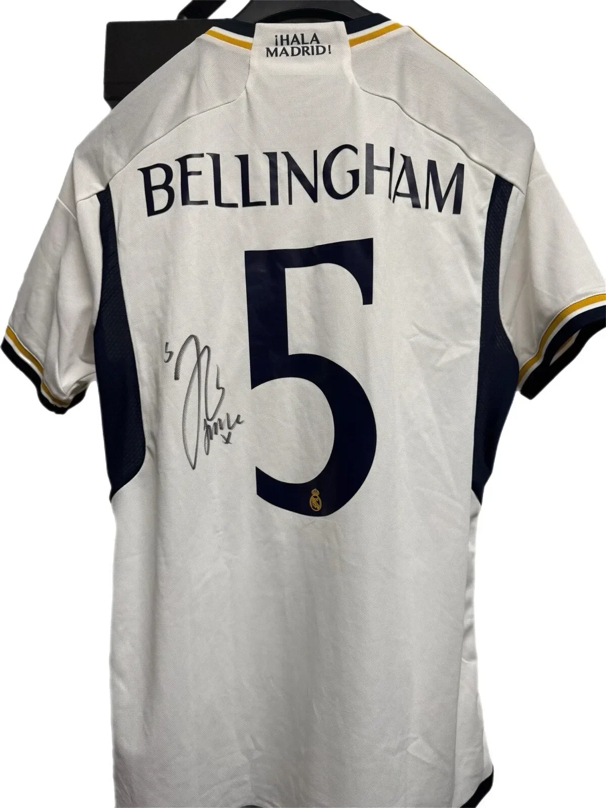 Jude Bellingham Signed Real Madrid Jersey with “Jude X” Inscription