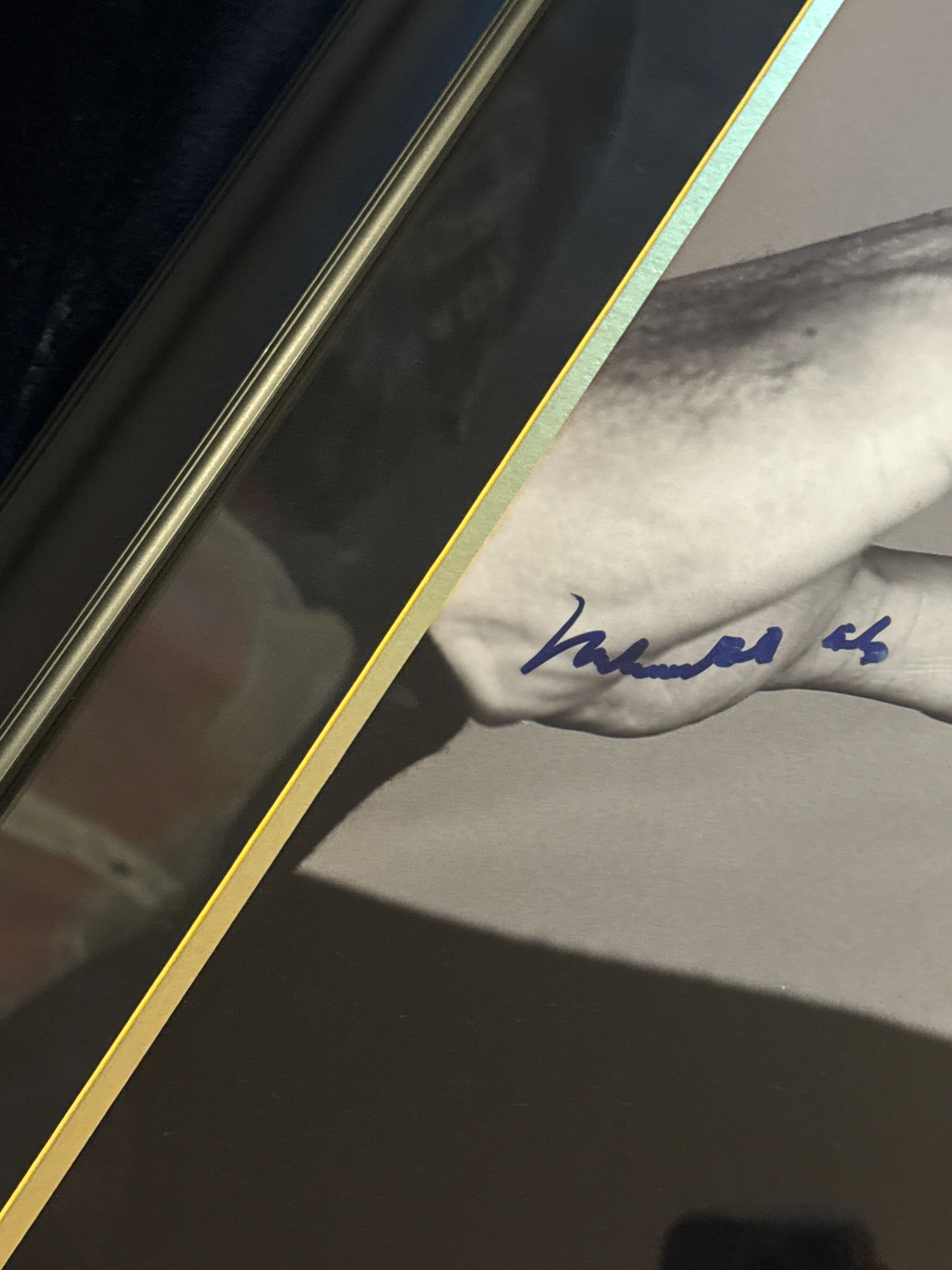Muhammad Ali signed picture  photo 2