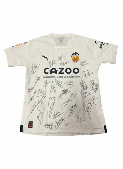 Valencia CF 2022/23 Squad Signed Jersey