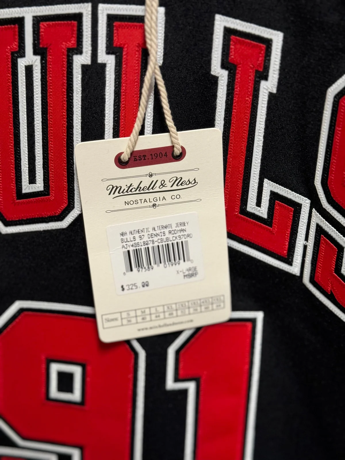 Dennis Rodman Signed Chicago Bulls Jersey – "The Worm" Inscription | Mitchell & Ness Authentic