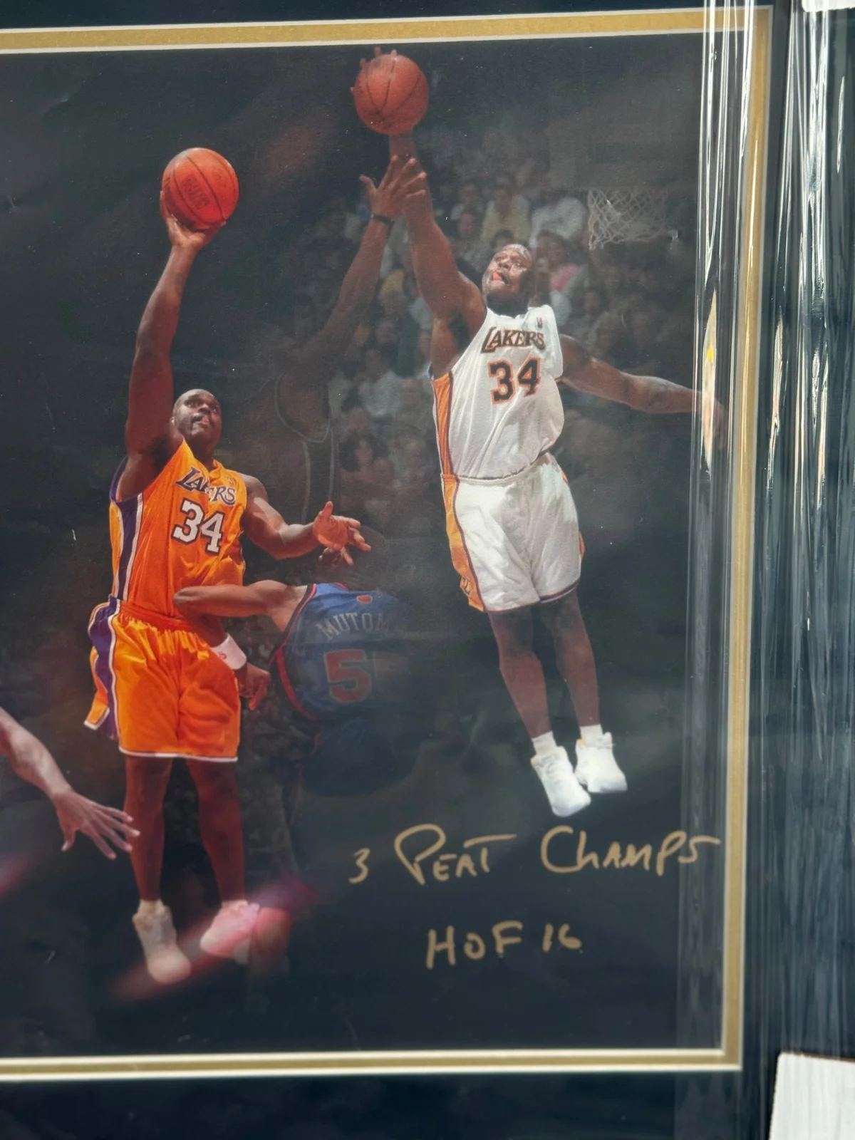 Shaquille O’Neal Signed 1-of-1 Career Tribute Photo (Framed + Beckett Authenticated)