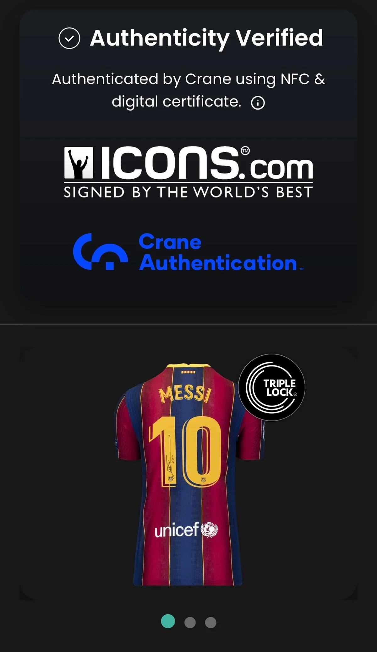 2020-2021 Lionel Messi signed FC Barcelona jersey  photo 6