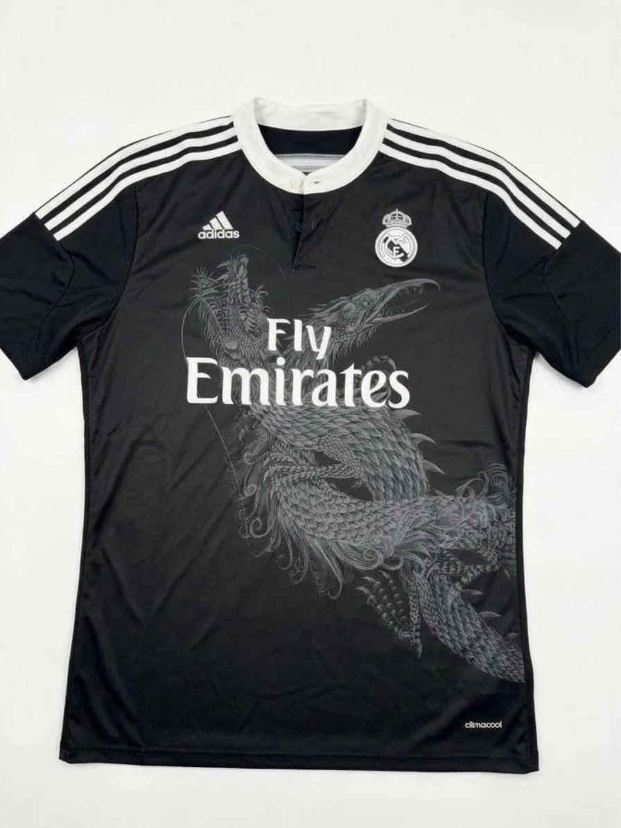 Cristiano Ronaldo Signed Real Madrid 2014/15 Yohji Yamamoto Dragon Third Kit - PSA/DNA