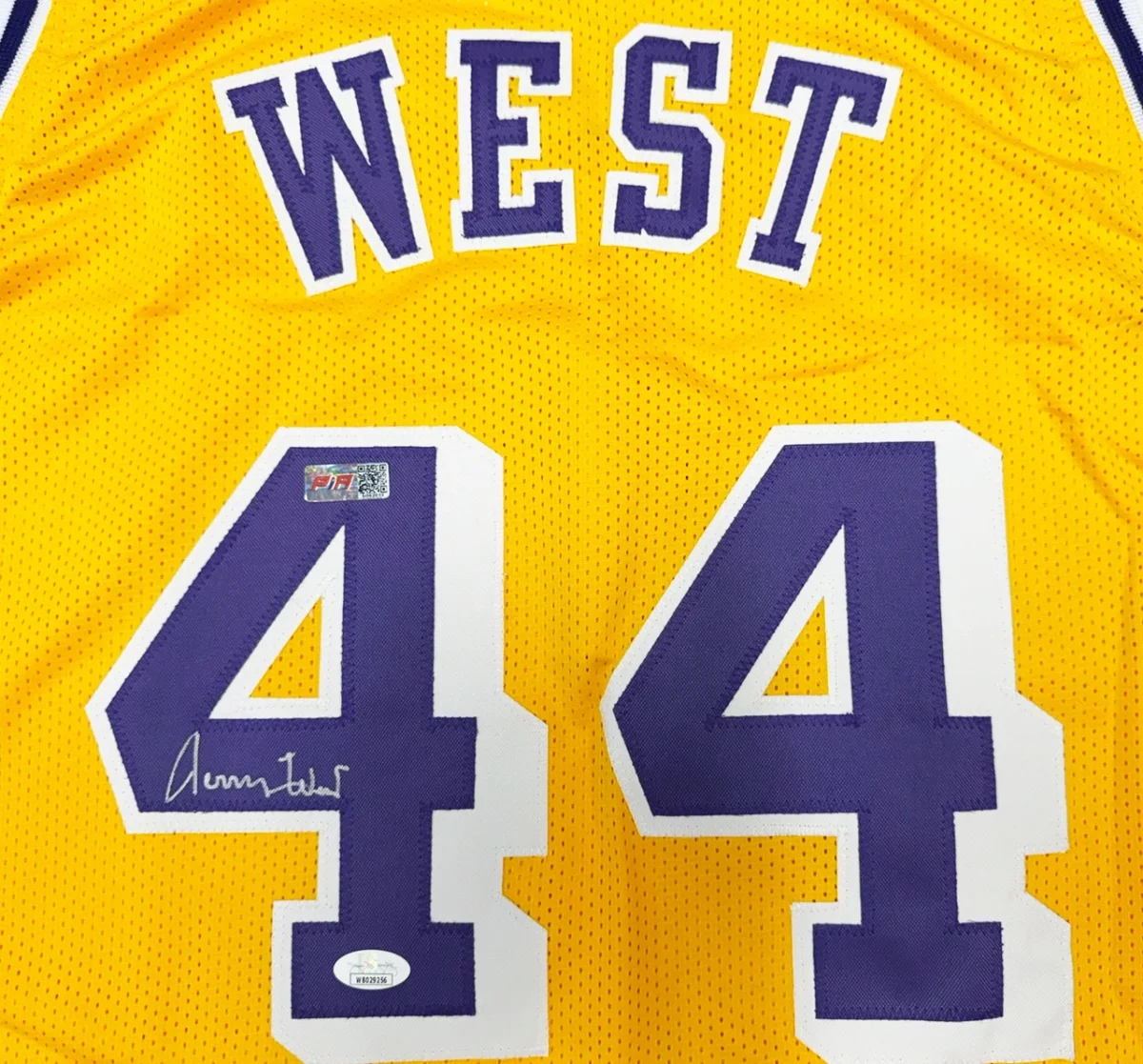 Jerry West Signed Jersey - JSA Authenticated