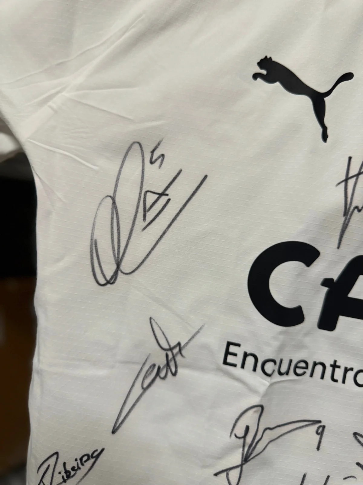 Valencia CF Team-Signed Jersey – MatchWornShirt Authenticated