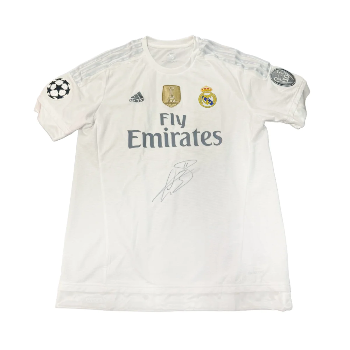 Gareth Bale Autographed 2015/16 Real Madrid Jersey