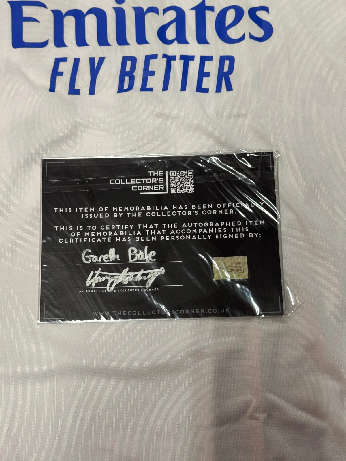 Gareth Bale Signed Real Madrid Jersey (2021/22)