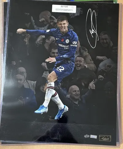 Christian Pulisic Signed Chelsea 16x20 Photos Limited Edition Panini Authenticated