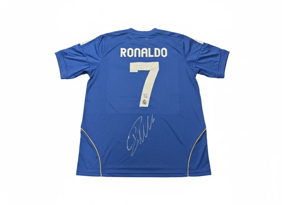 Cristiano Ronaldo Signed 2013/14 Real Madrid Away Jersey-PSA/DNA