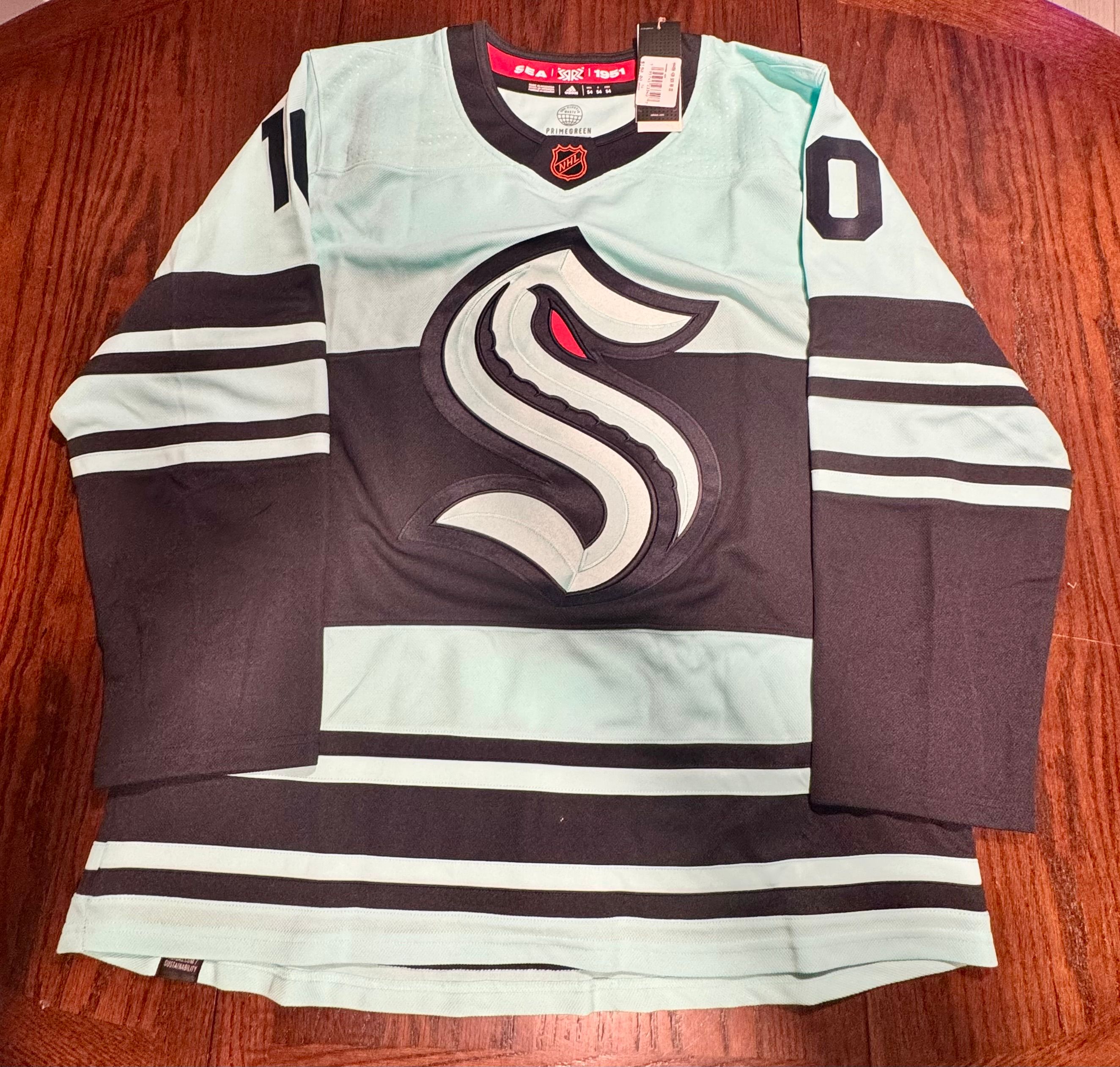 Matty Beniers Reverse Retro 2.0 Adidas Pro Jersey photo 3