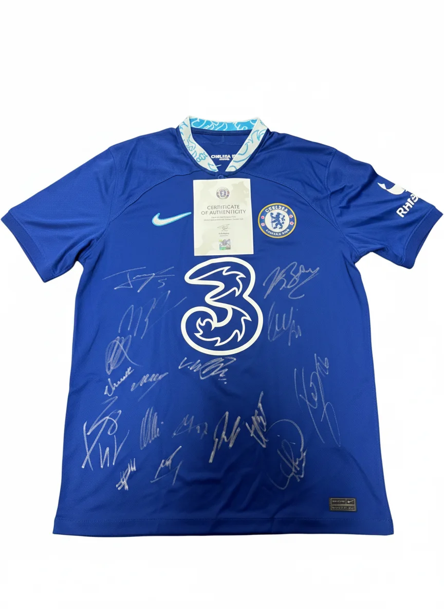 Chelsea FC Official Team-Signed 2022/23 with Club Certificate