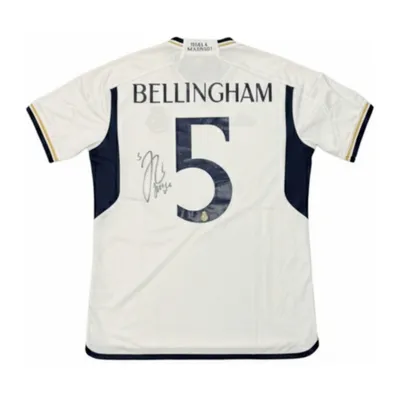 Jude Bellingham Signed Real Madrid Jersey with “Jude X” Inscription