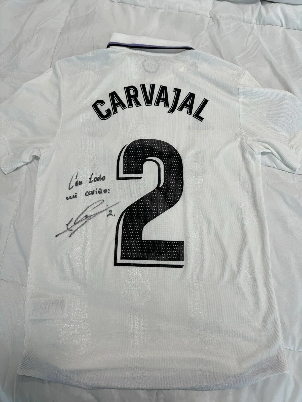Dani Carvajal Signed 2022/23 Real Madrid Player Issue