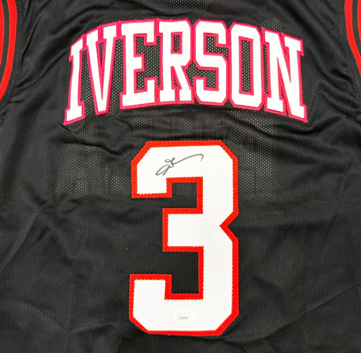 Allen Iverson Signed Jersey - JSA Authenticated