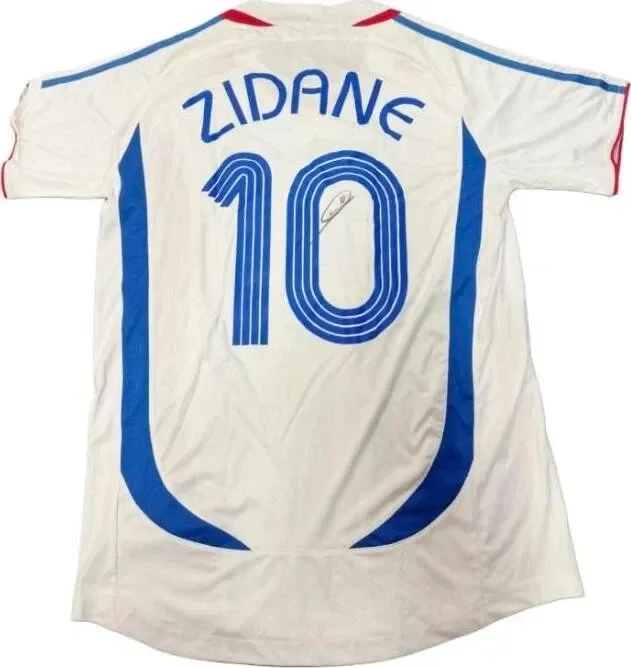 Zinedine Zidane Signed France National Team Jersey