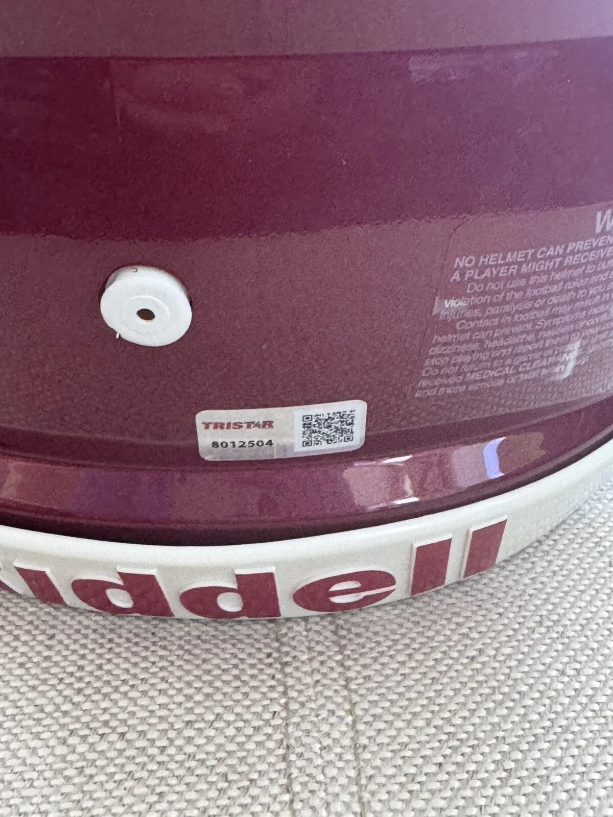Authentic USC Trojans Speed Helmet Signed and Inscribed by Matt Leinart