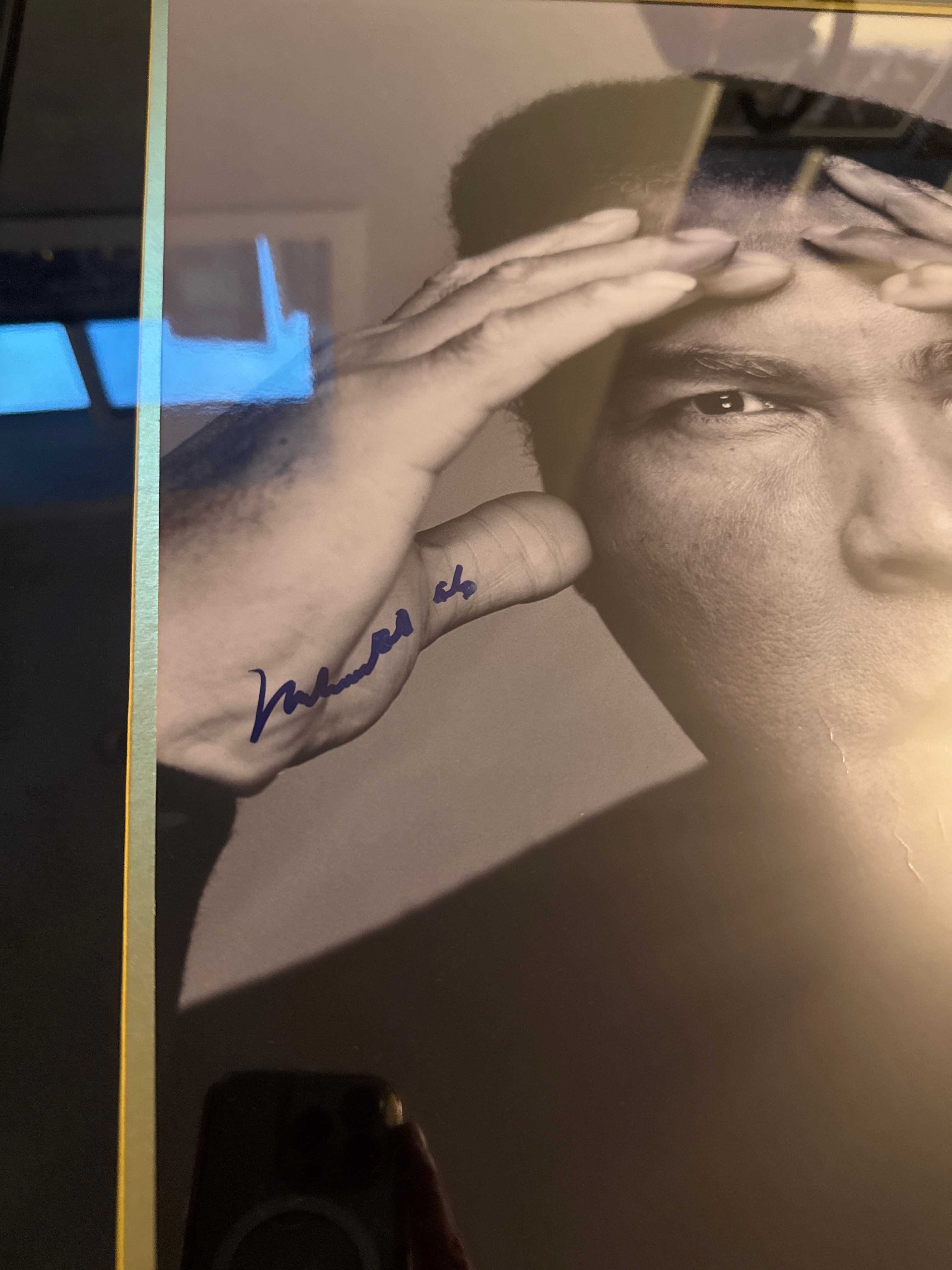 Muhammad Ali signed picture  photo 4
