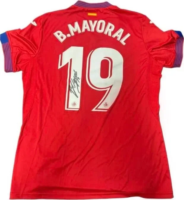 Borja Mayoral Match-Issued Getafe CF Jersey vs RC Celta – Certified by MatchWornShirt