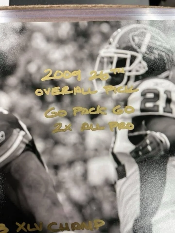 Clay Matthews Signed and Inscribed Green Bay Packers Photo