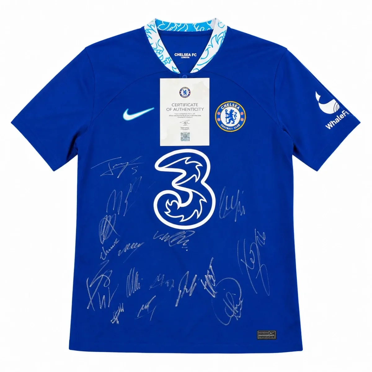 Chelsea FC Official Team-Signed 2022/23 with Club Certificate