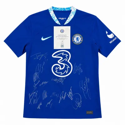 Chelsea FC Official Team-Signed 2022/23 with Club Certificate