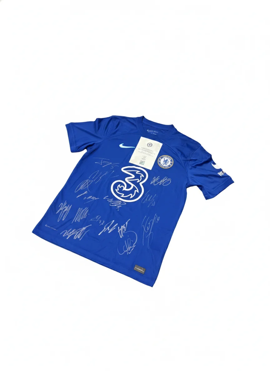 Chelsea FC Official Team-Signed 2022/23 with Club Certificate