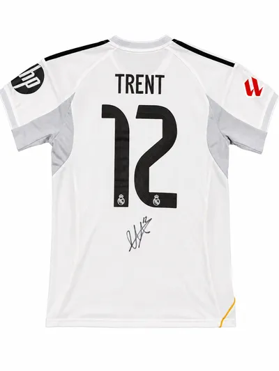 Trent Alexander-Arnold Signed Real Madrid Jersey