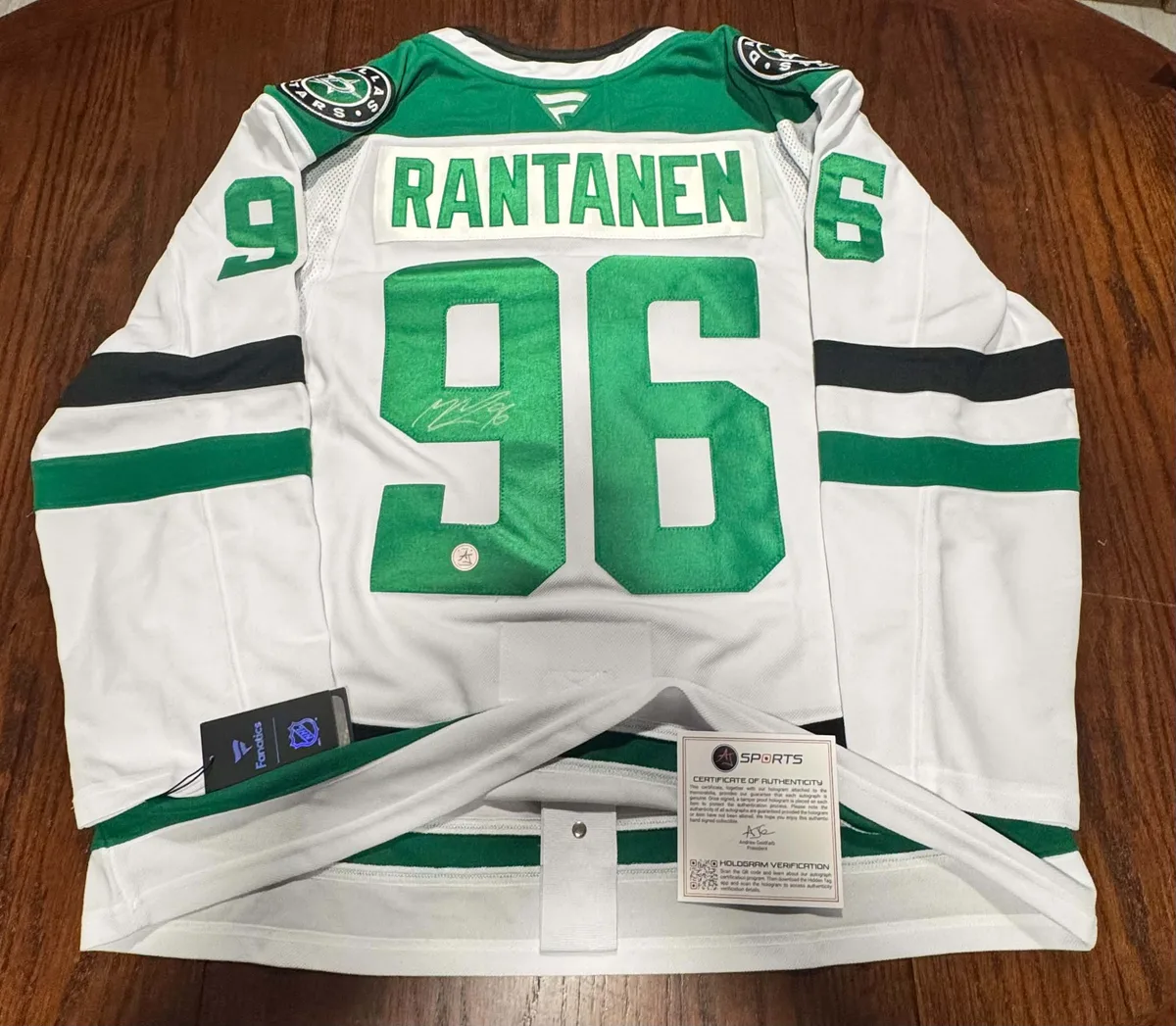 Mikko Rantanen White Fanatics Premium Pro Jersey