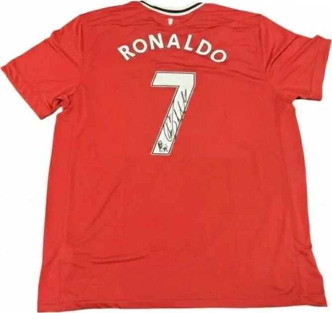 Cristiano Ronaldo Signed Manchester United Jersey – Red Home Kit (TCCA Certified)