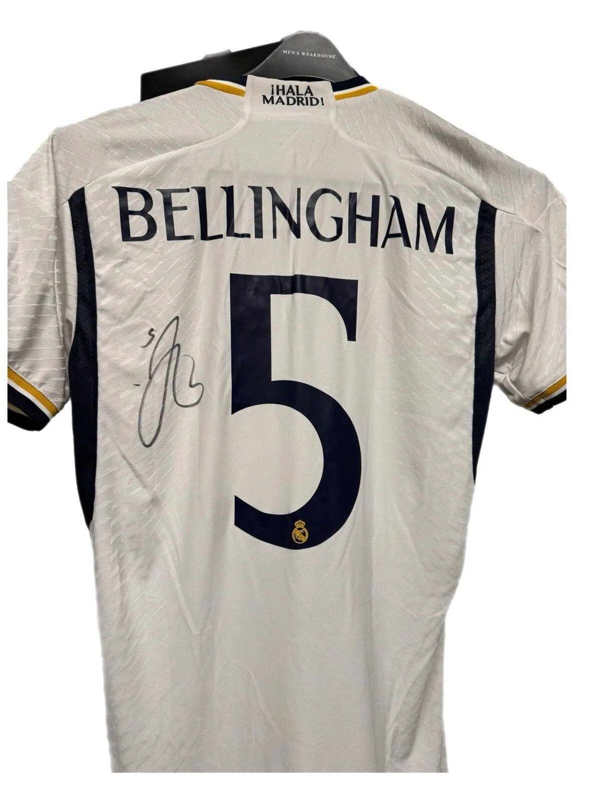 Jude Bellingham Signed Real Madrid Jersey – 2023/24 Player Issue Kit