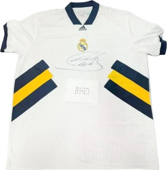 Roberto Carlos Signed Real Madrid Jersey