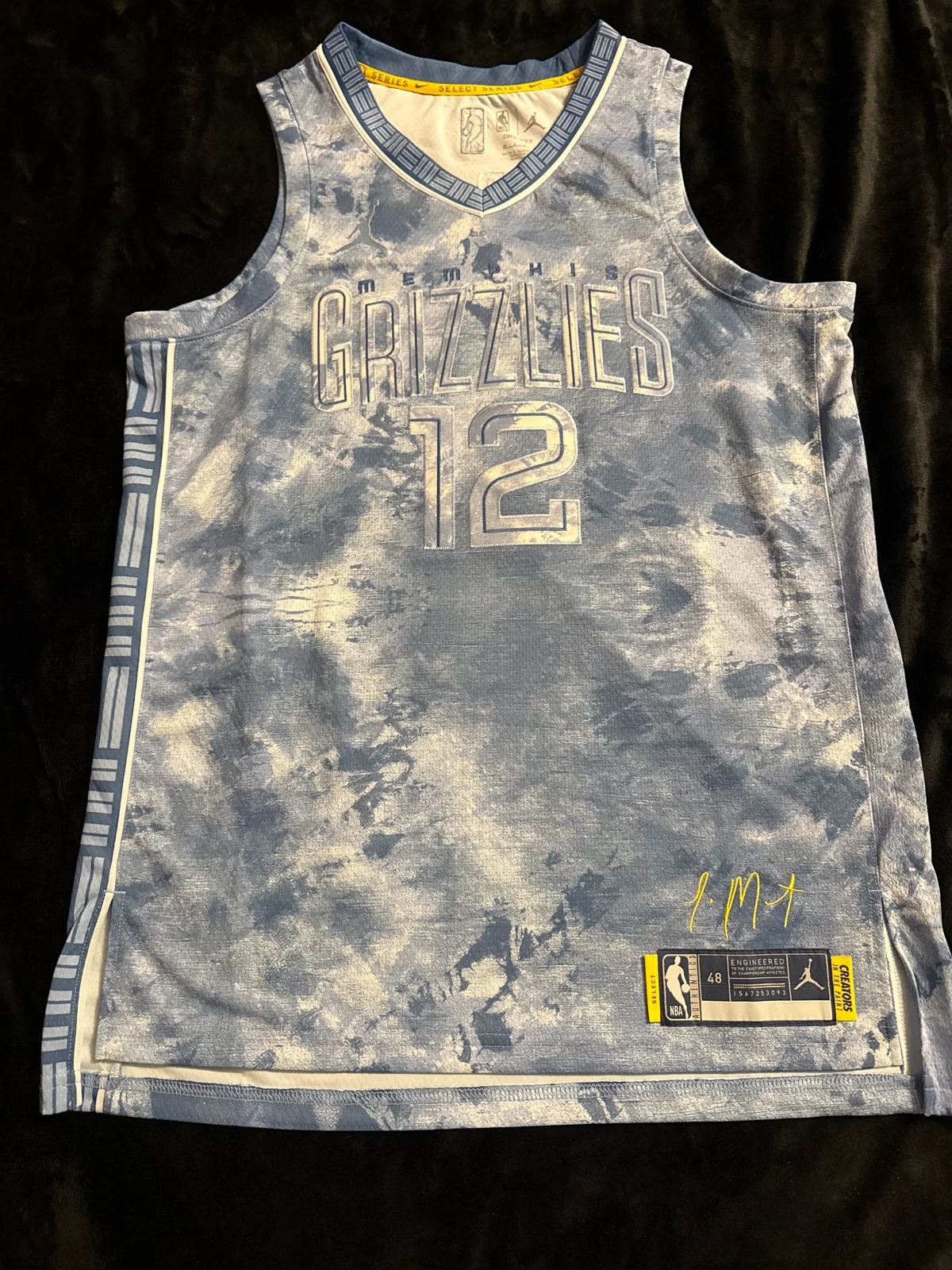 Ja Morant signed Nike jersey  photo 2