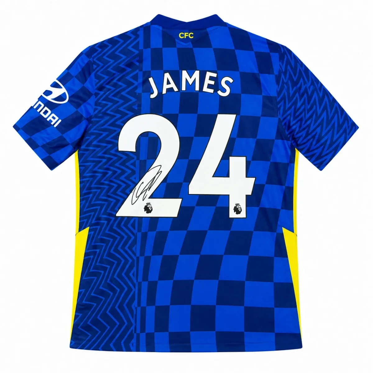 Reece James Signed Chelsea FC Home Jersey – 2021/22 Season